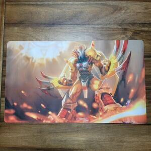 Digimon WarGreymon Character Rubber Desk Mat / Pad - 14" x 23.5"